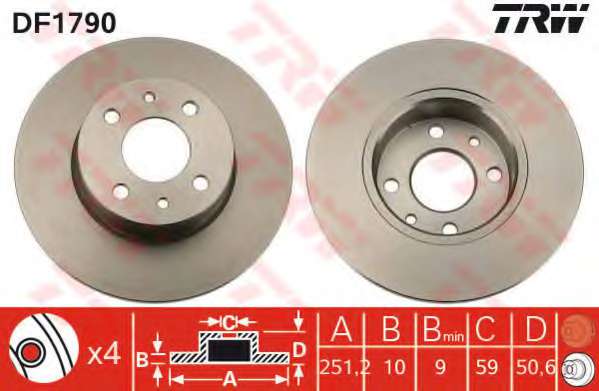 TARCZA HAM. FIAT BRAVO 03.08-