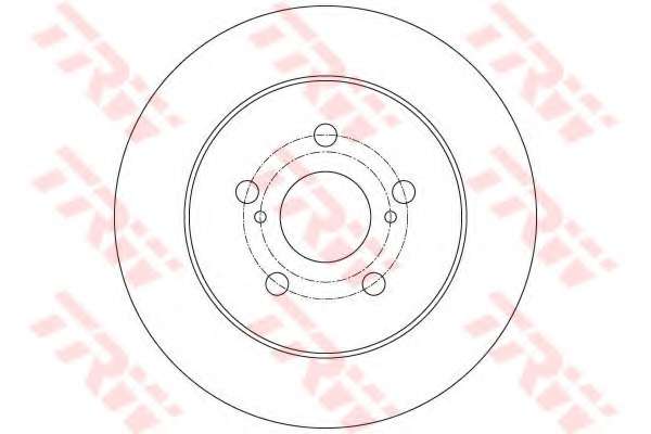 TARCZA HAM. TOYOTA VERSO S 10-