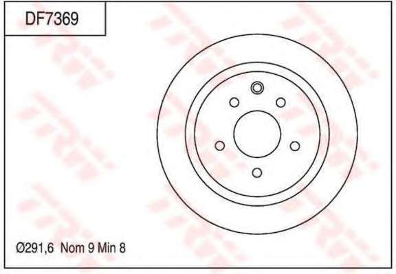 TARCZA HAM. NISSAN JUKE 06.10-