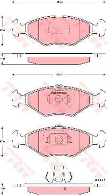 KLOCKI HAM. FIAT SIENA 1,2/1,6 BEZ CZUJN