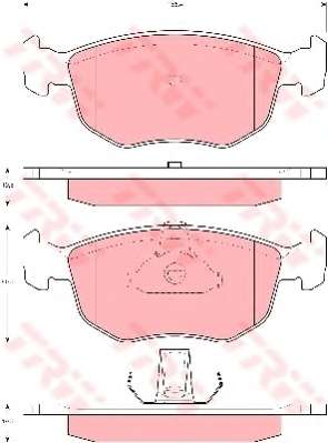 KLOCKI HAM. FORD MONDEO II