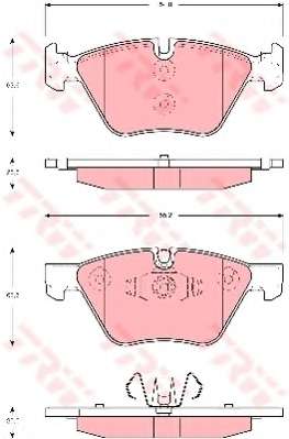 KLOCKI HAM. BMW 1 E87 09.05-