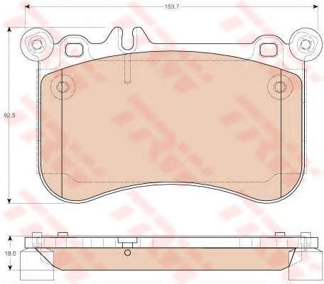 KLOCKI HAM. MERCEDES E-KLASA 11-