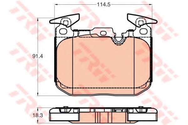 KLOCKI HAM. BMW 3 11-