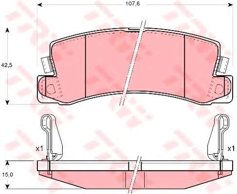 KLOCKI HAM. LEXUS ES