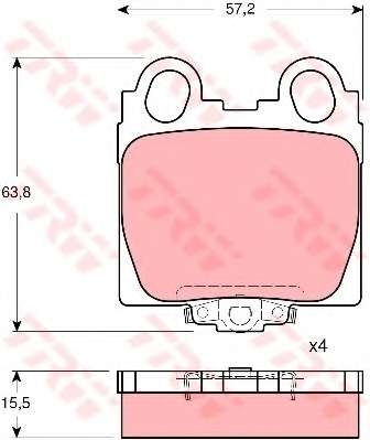 KLOCKI HAM. LEXUS GS