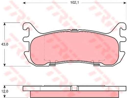 KLOCKI HAM. MAZDA