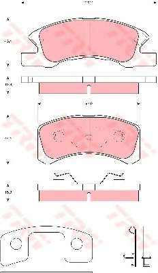 KLOCKI HAM. DAIHATSU CUORE 03-