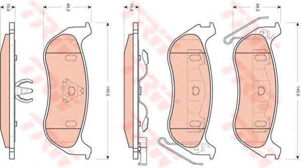 KLOCKI HAM. JEEP CHEROKEE 04-