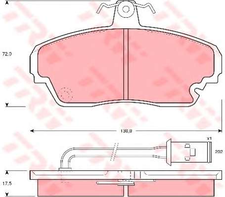 KLOCKI HAM. ROVER 800 88-99