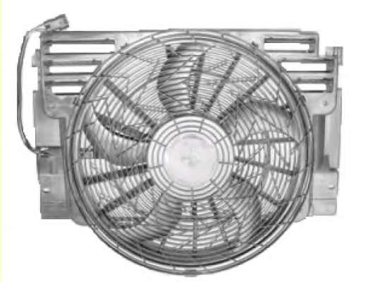 Ventilator chladenia motora