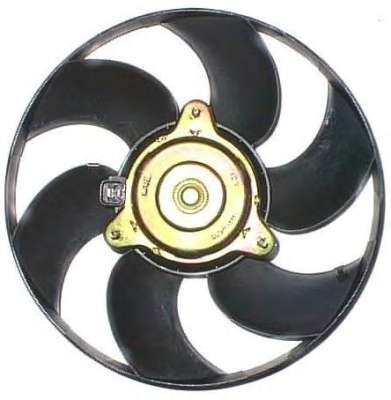 Ventilator chladenia motora