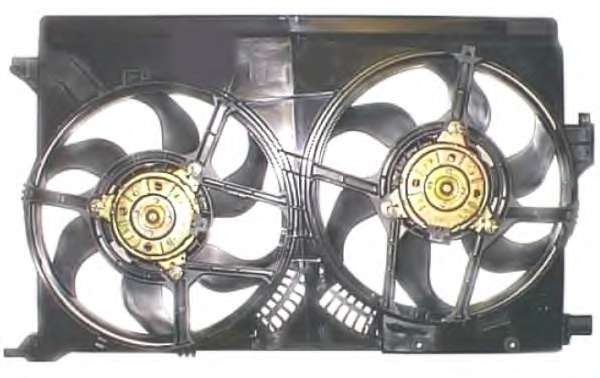 Ventilator chladenia motora