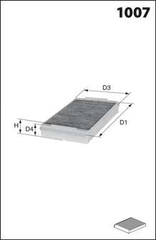 Filter vnutorneho priestoru