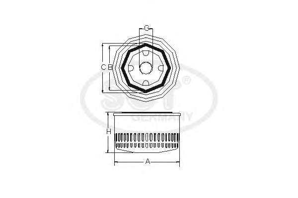 Hydraulicky filter regulacie svetlej vyzky