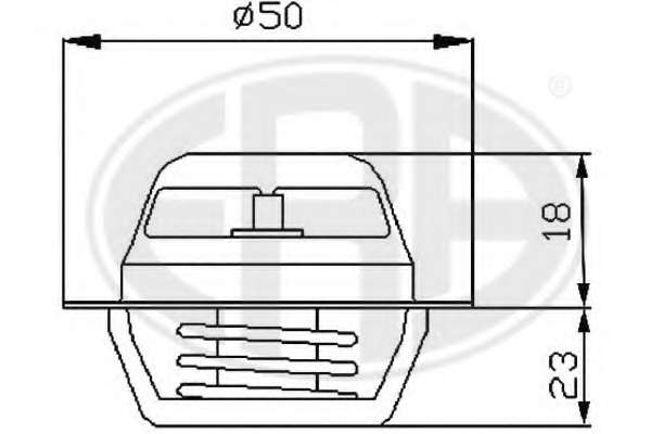 Termostat chladenia