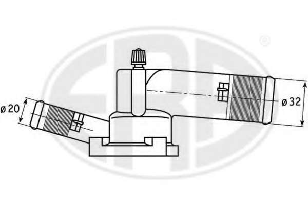 Termostat chladenia