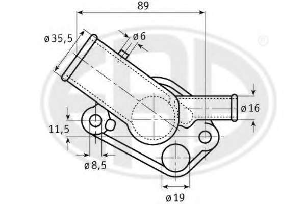 Termostat chladenia