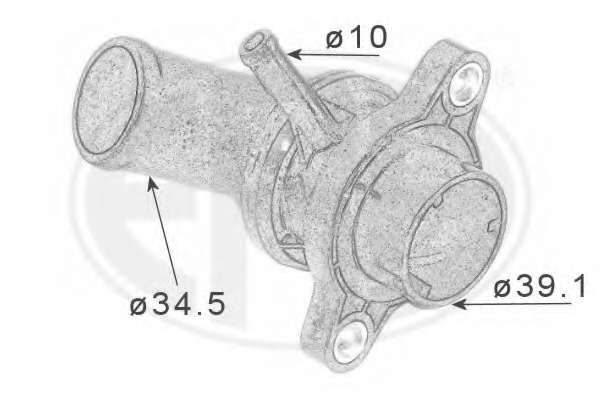 Termostat chladenia