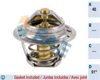 Termostat chladenia