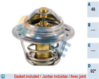 Termostat chladenia