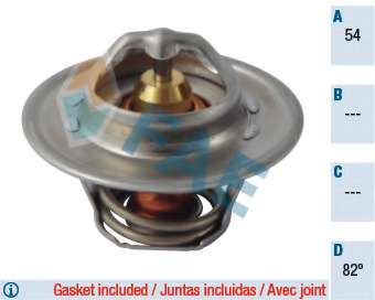 Termostat chladenia