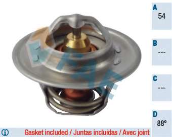 Termostat chladenia