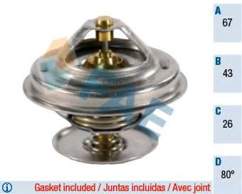 Termostat chladenia