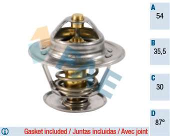 Termostat chladenia