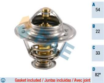 Termostat chladenia
