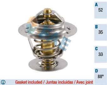 Termostat chladenia