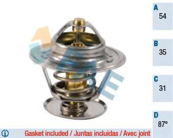 Termostat chladenia