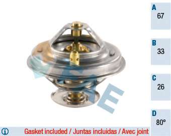 Termostat chladenia