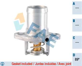 Termostat chladenia