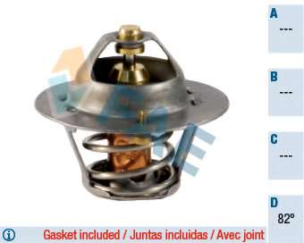 Termostat chladenia