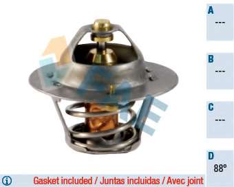 Termostat chladenia