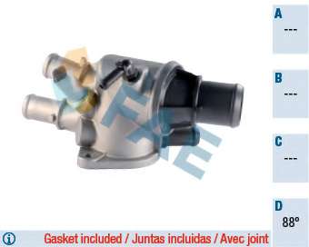 Termostat chladenia