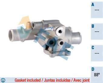 Termostat chladenia