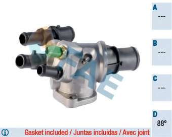 Termostat chladenia