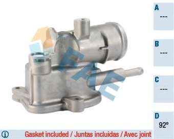 Termostat chladenia