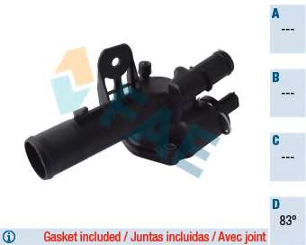 Termostat chladenia