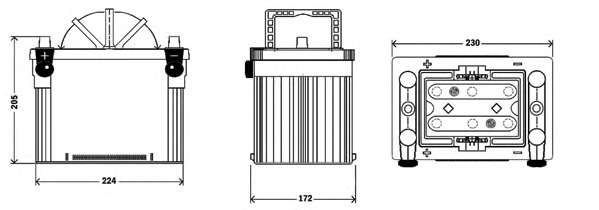 ztartovacia bateria. ztartovacia bateria