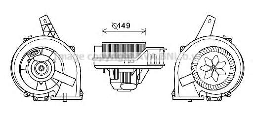 Elektromotor vnutorneho ventilatora