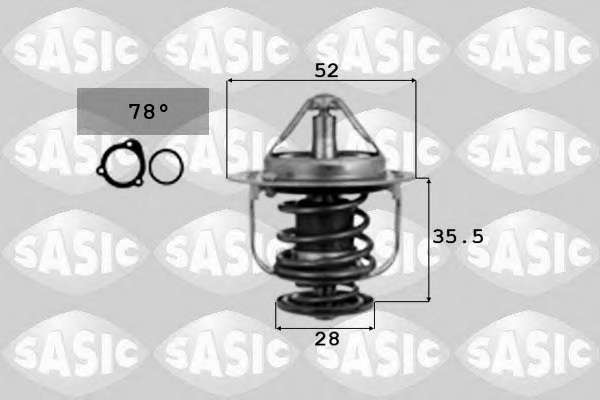 Termostat chladenia