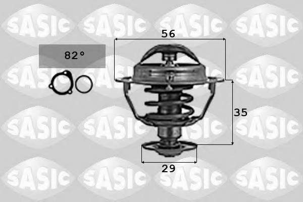 Termostat chladenia