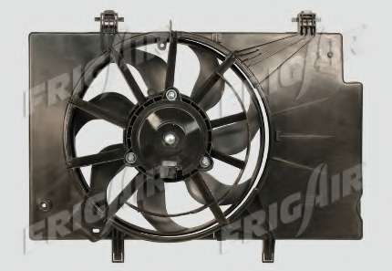 Ventilator chladenia motora