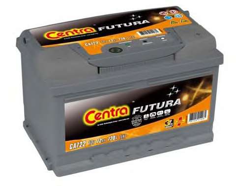 AKUMULATOR CENTRA FUTURA P+ 72AH/720A