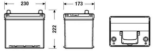 AKUMULATOR CENTRA PLUS P+ 60AH/390