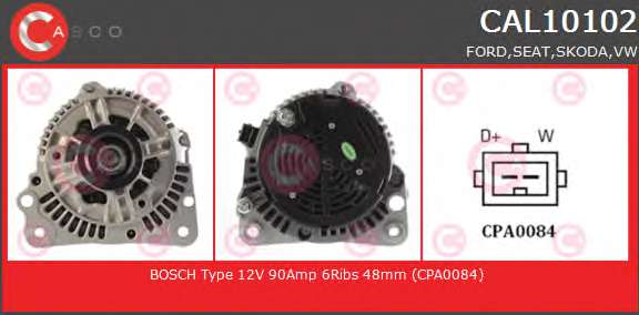 ALTERNATOR 12V 90A