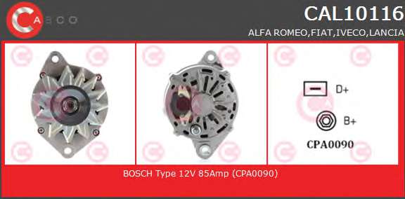 ALTERNATOR 12V 85A
